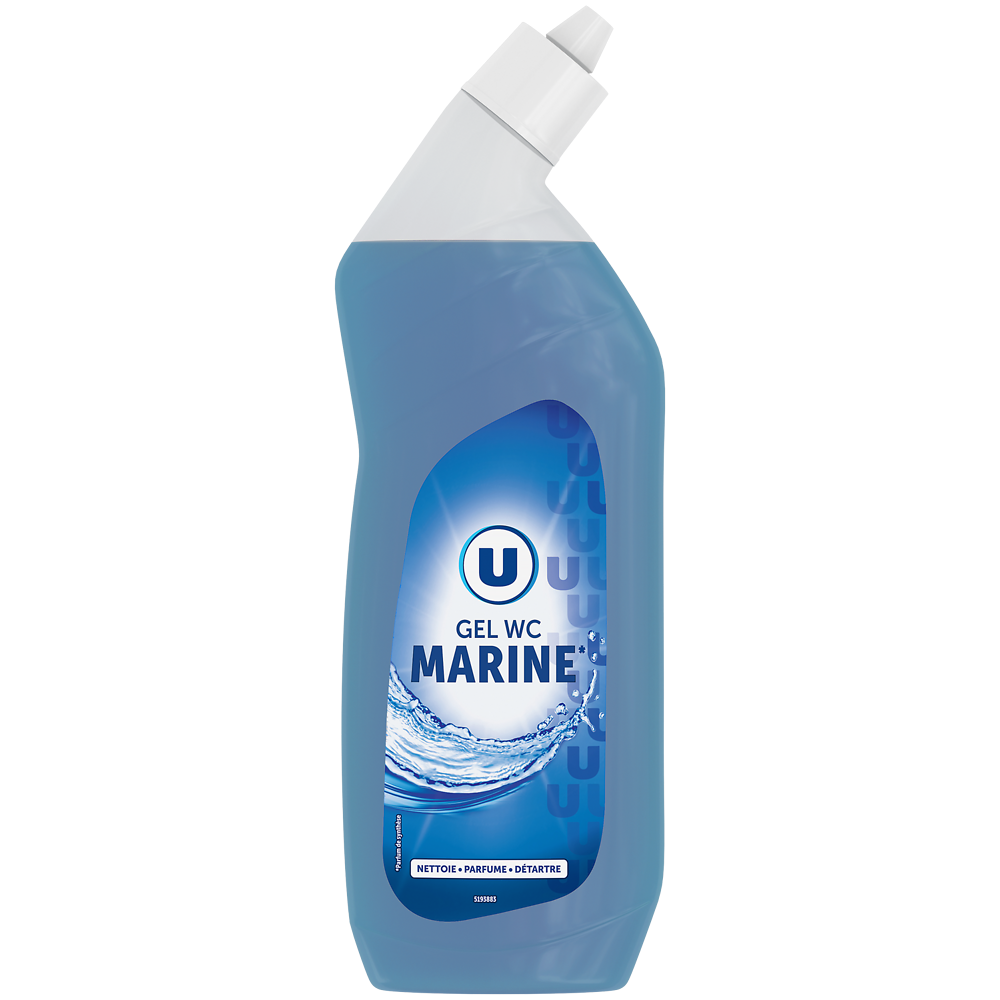 U Gel wc parfum marine  flacon de 750ml