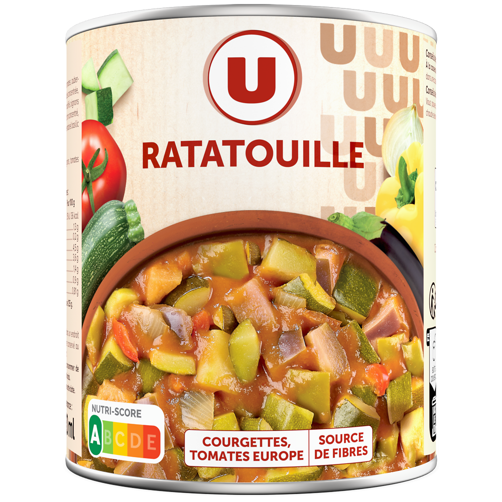 U Ratatouille - Boîte de 750g