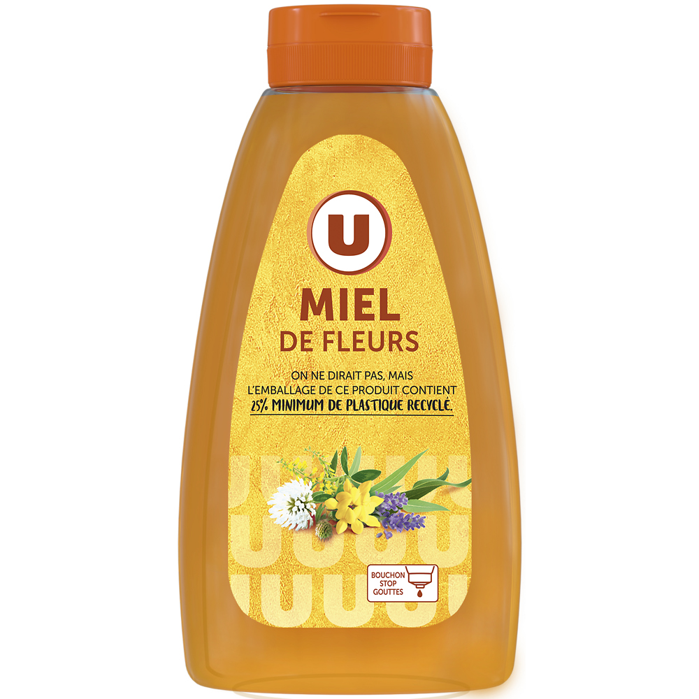 U Miel de fleurs  doseur de 500g