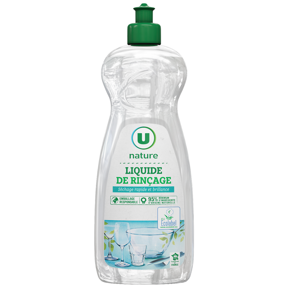 U NATURE Liquide de rincage  flacon de 750ml