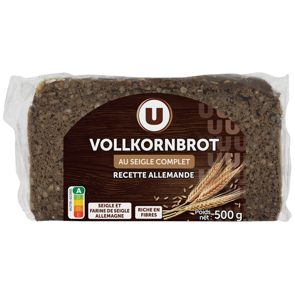 U Pain spécial Vollkornbrot au seigle 500g