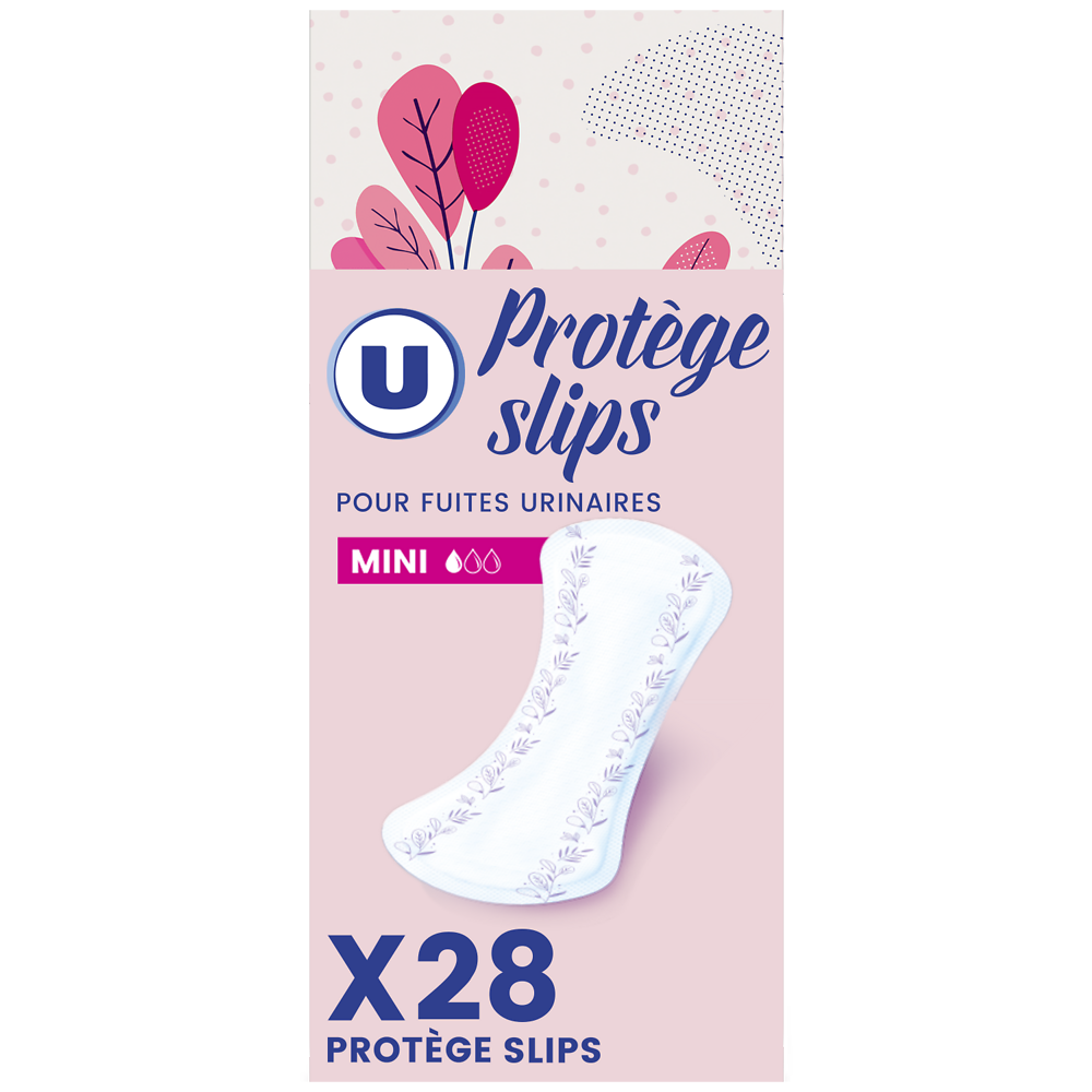 U Protège-slip incontinence mini  x28