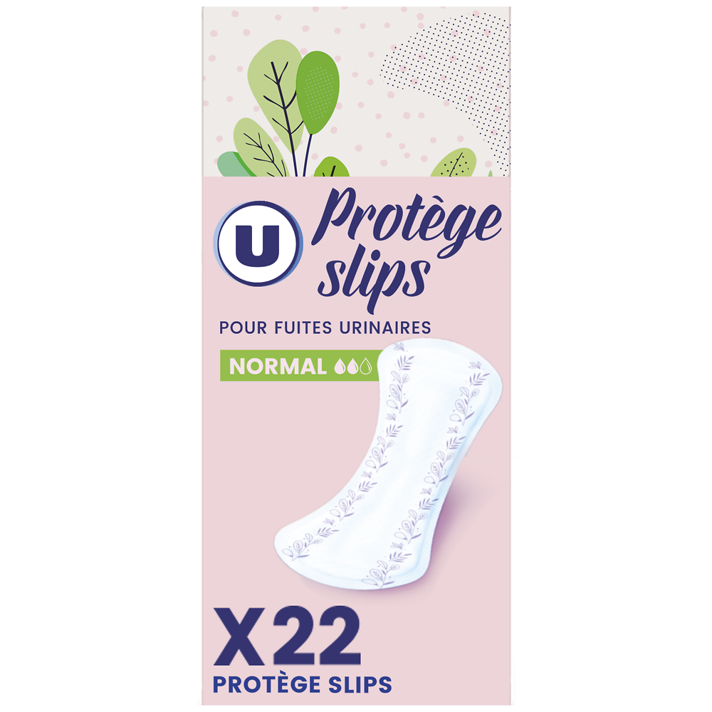 U Protège-slip incontinence normal  x22