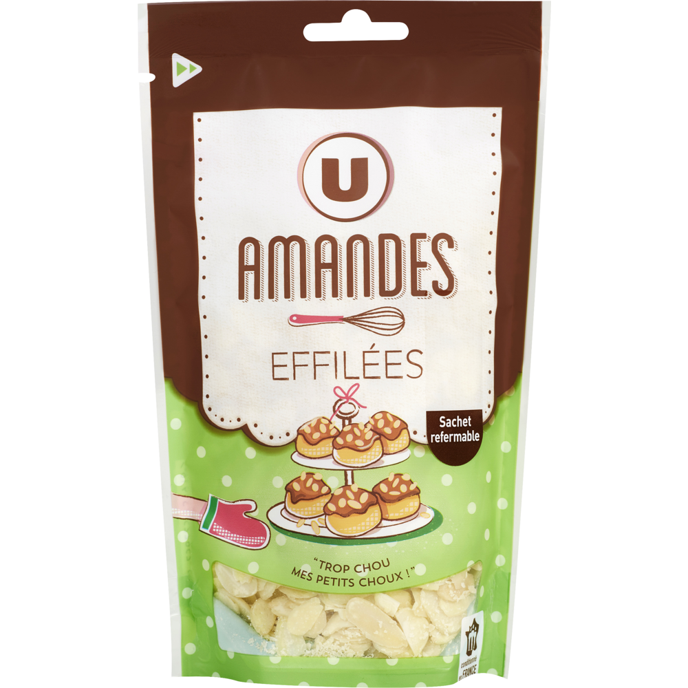 U Amandes effilées  125g