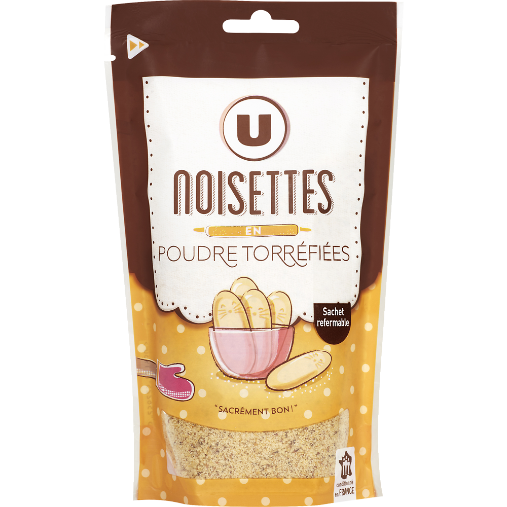 U Noisettes en poudre  125g