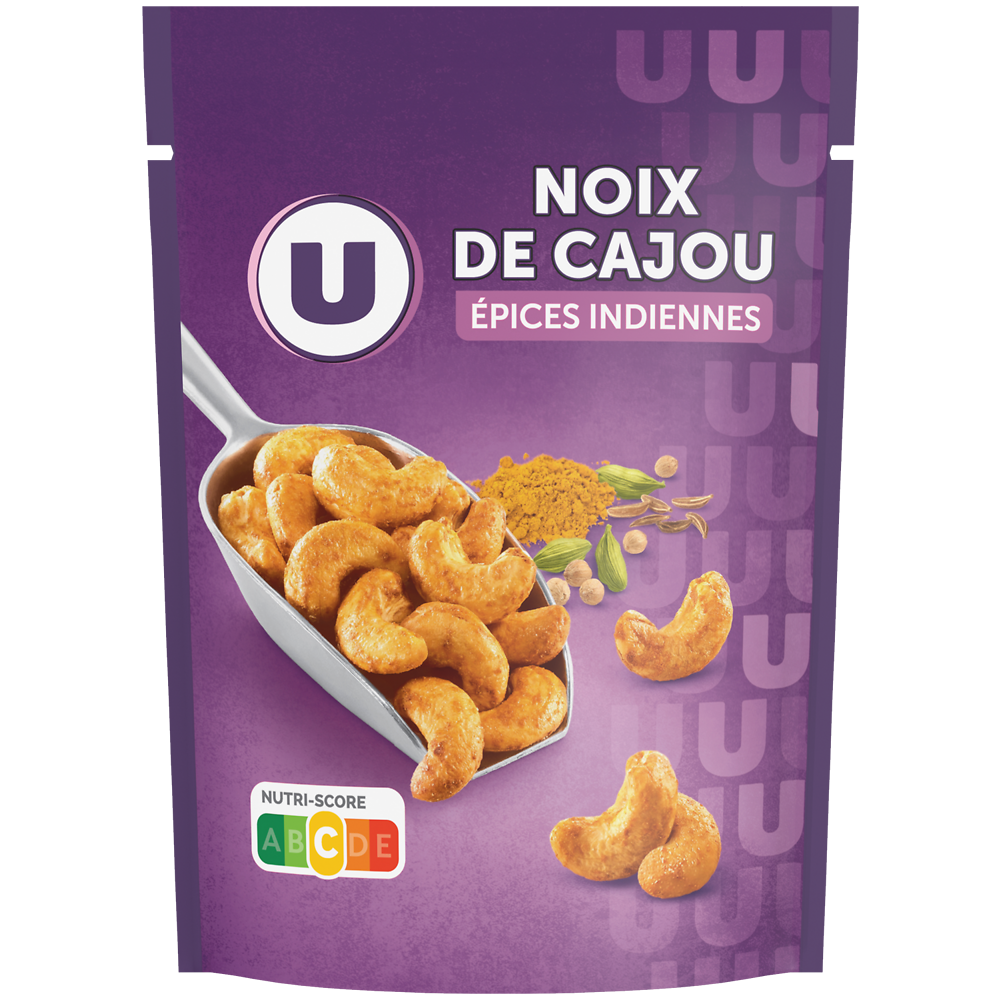 U Noix de cajou Indian spice  100g