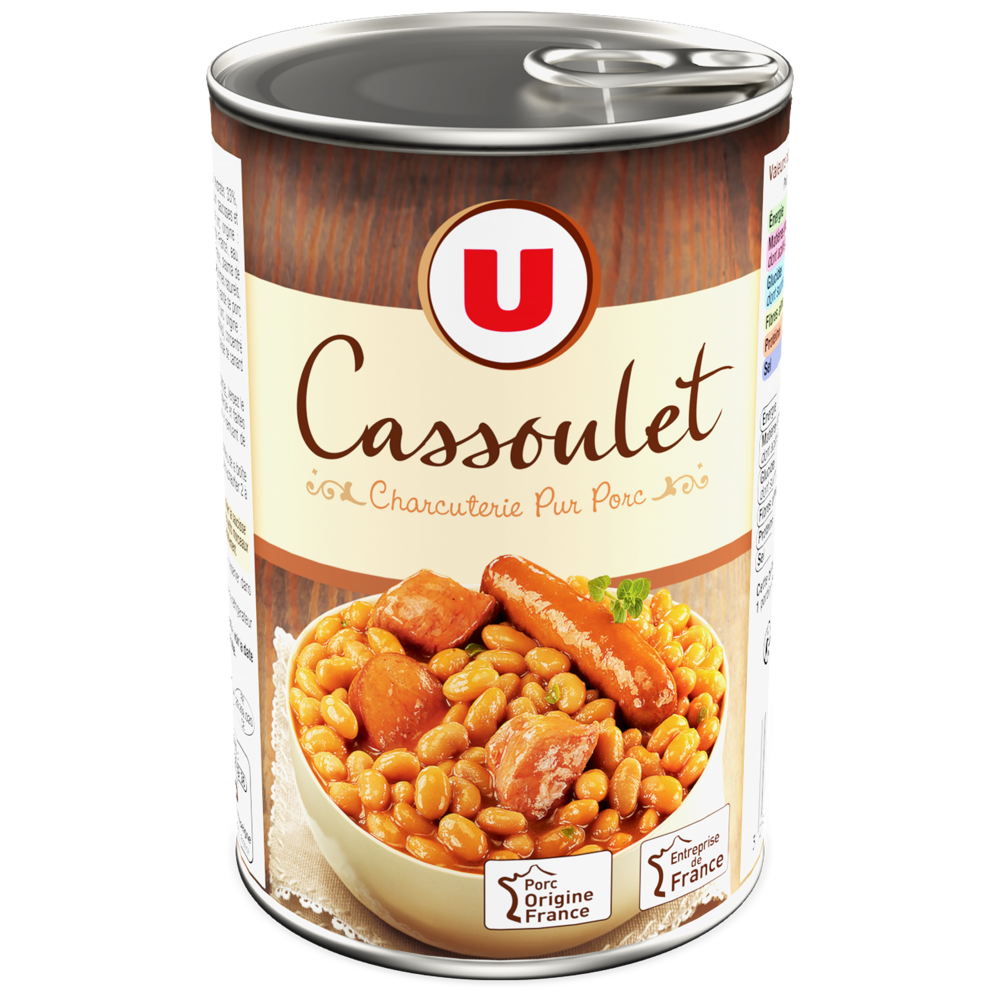 U Cassoulet  boîte de 420g