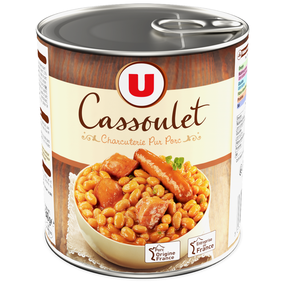 U Cassoulet, Boîte 4/4 de 840g