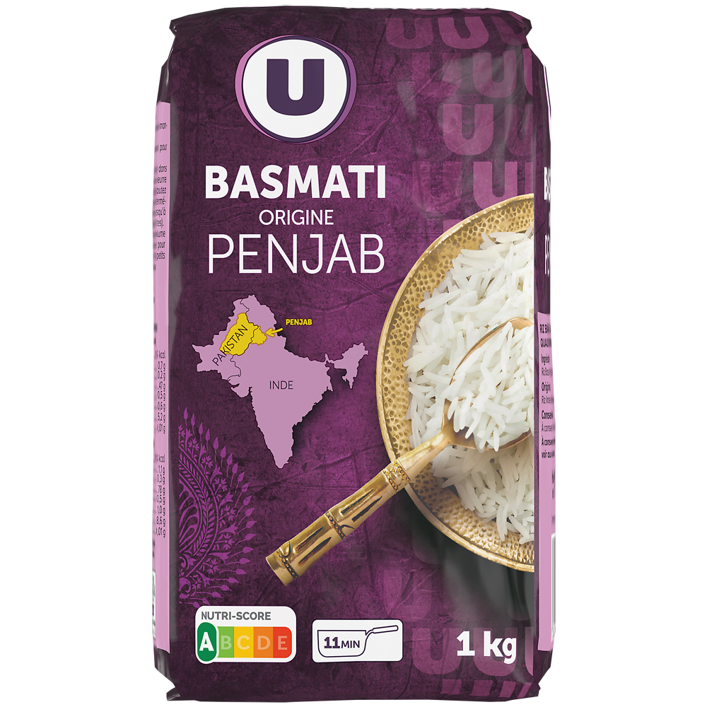 U Riz basmati origine penjab  1kg