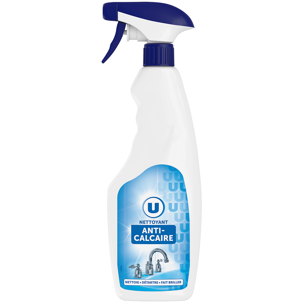 U Nettoyant ménager anti-calcaire  spray de 750ml