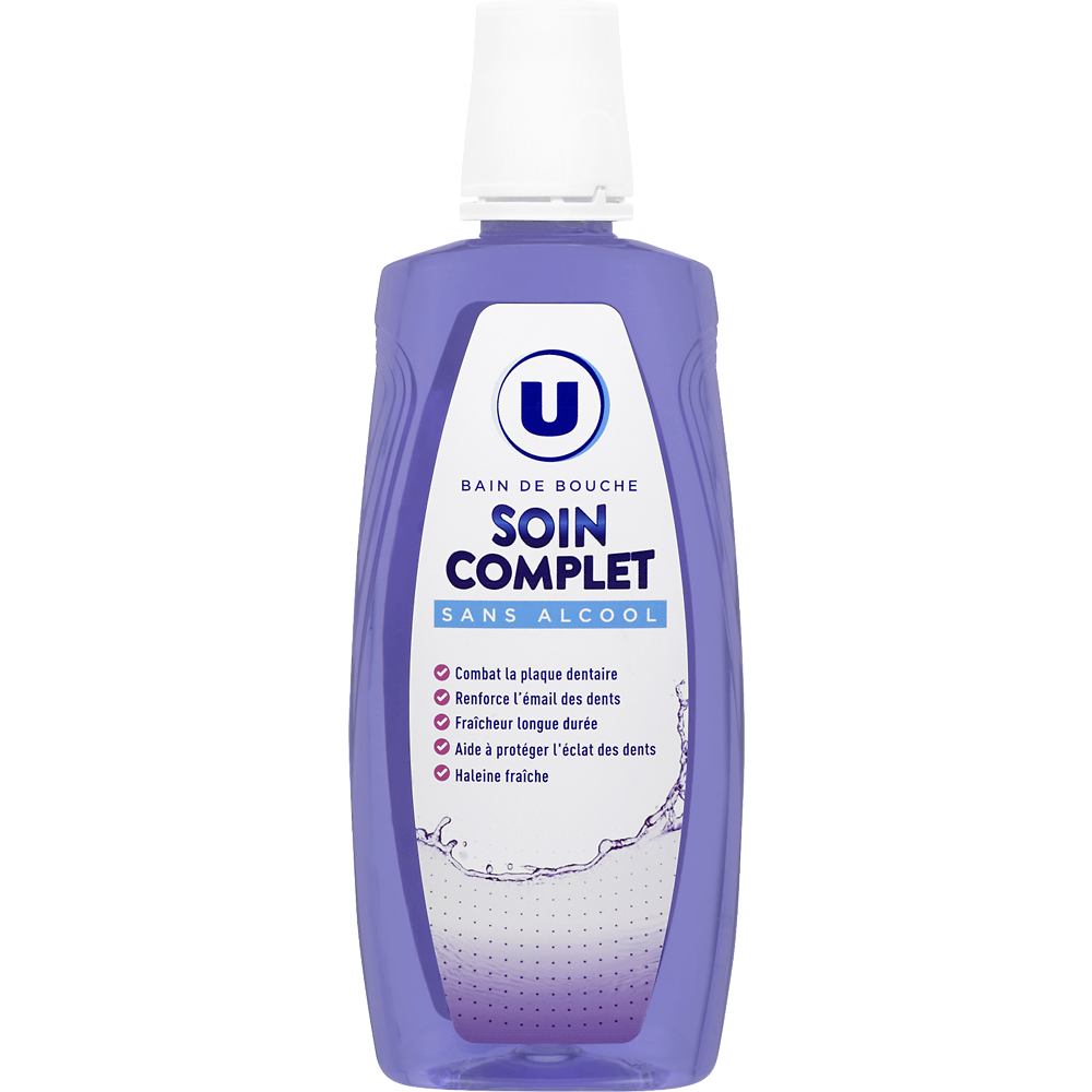 U Bain de bouche soin complet  Flacon 500ml