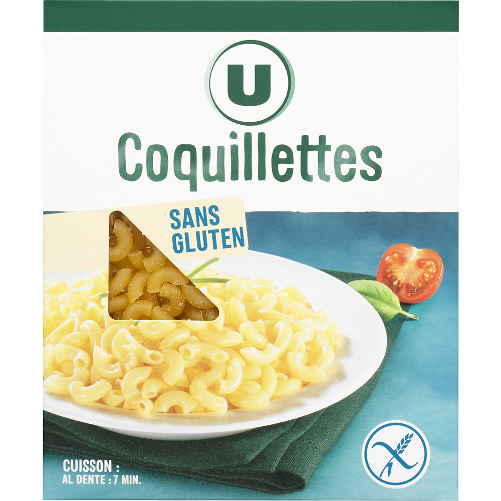 U SANS GLUTEN Coquillettes sans gluten  400g