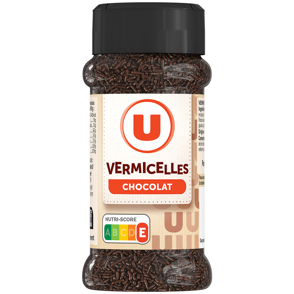 U Vermicelles chocolat  flacon de 60g