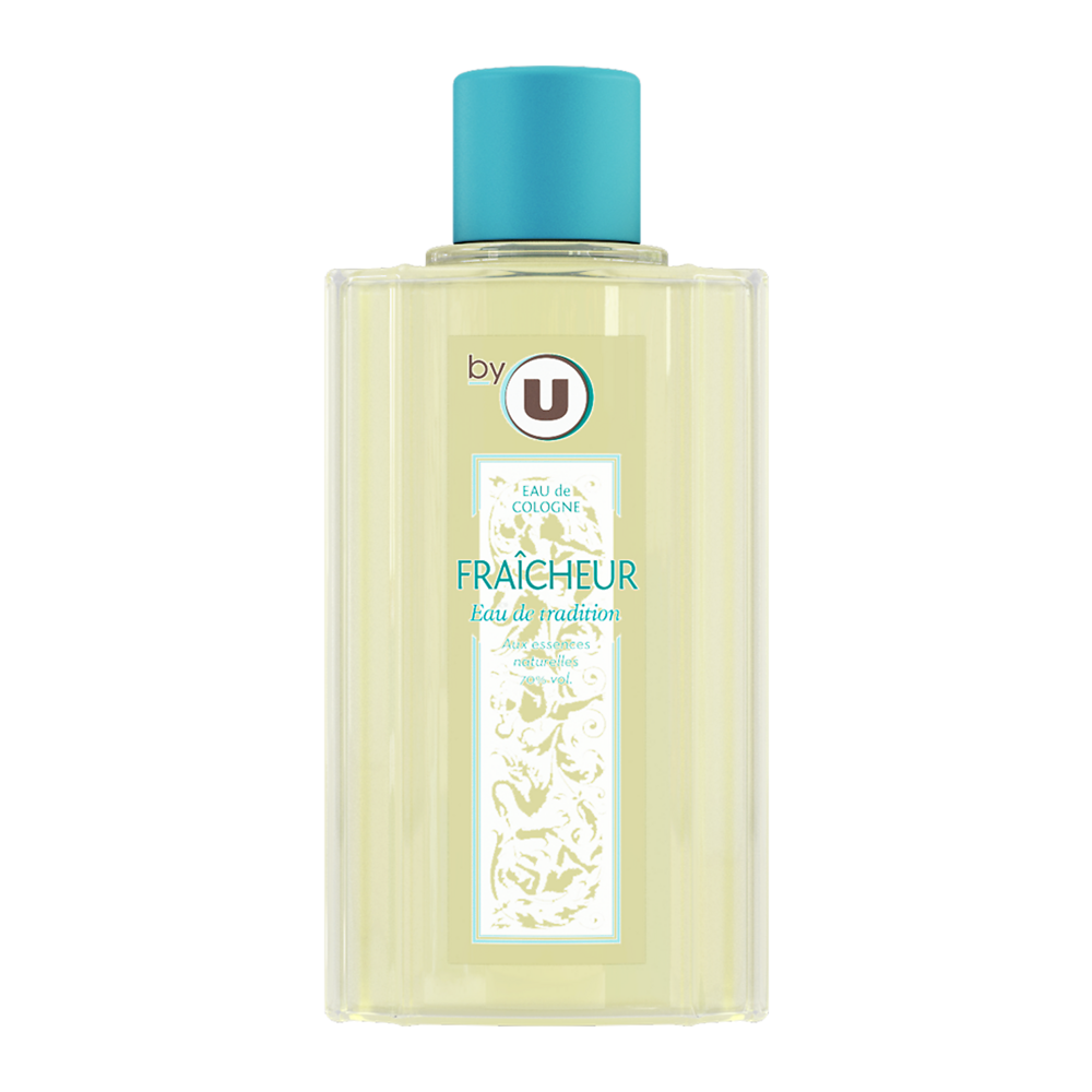 BY U Eau de Cologne fraîcheur  flacon de 250ml