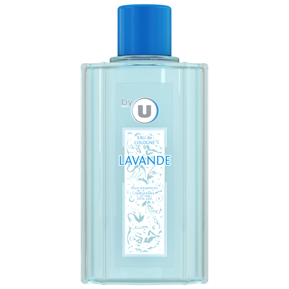 BY U Eau de Cologne parfum lavande  flacon de 250ml