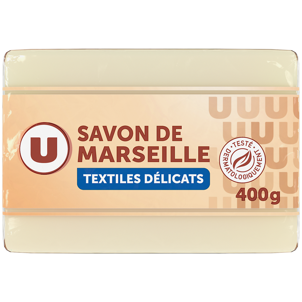 U Savon de Marseille blanc  400g