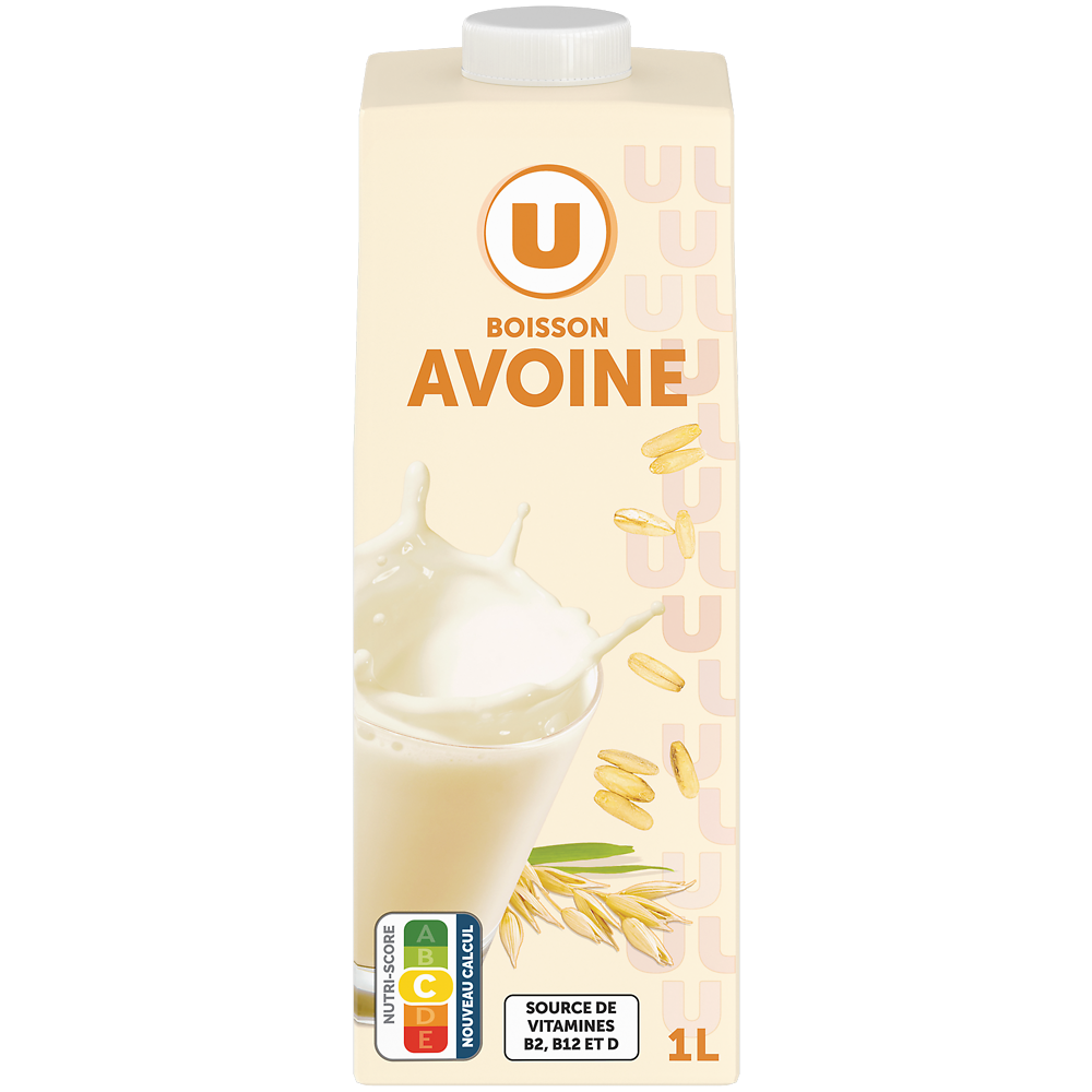 U Boisson végétale saveur avoine  1l