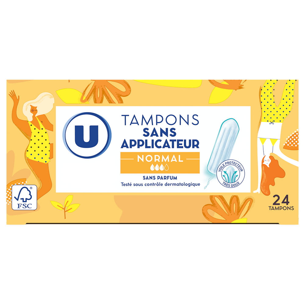 U Tampons normal digitaux  x24