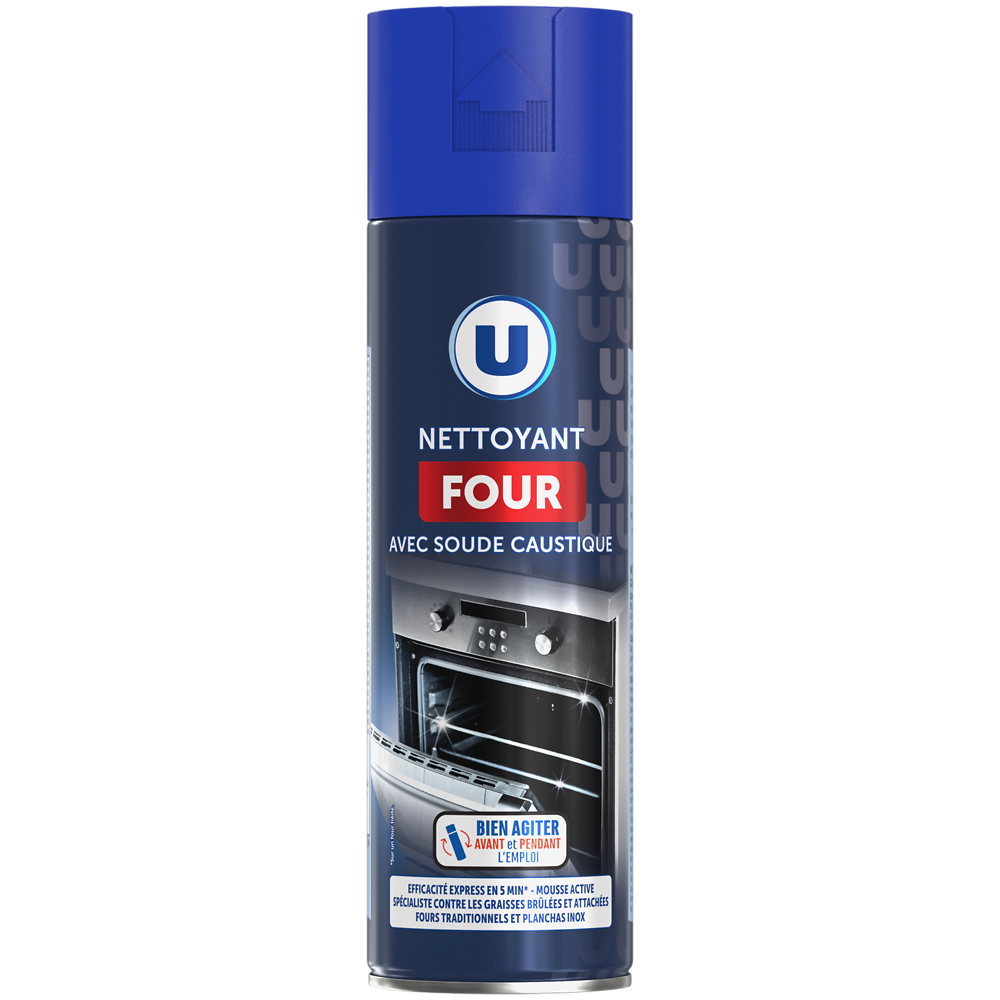 U Nettoyant four à la soude caustique  500ml