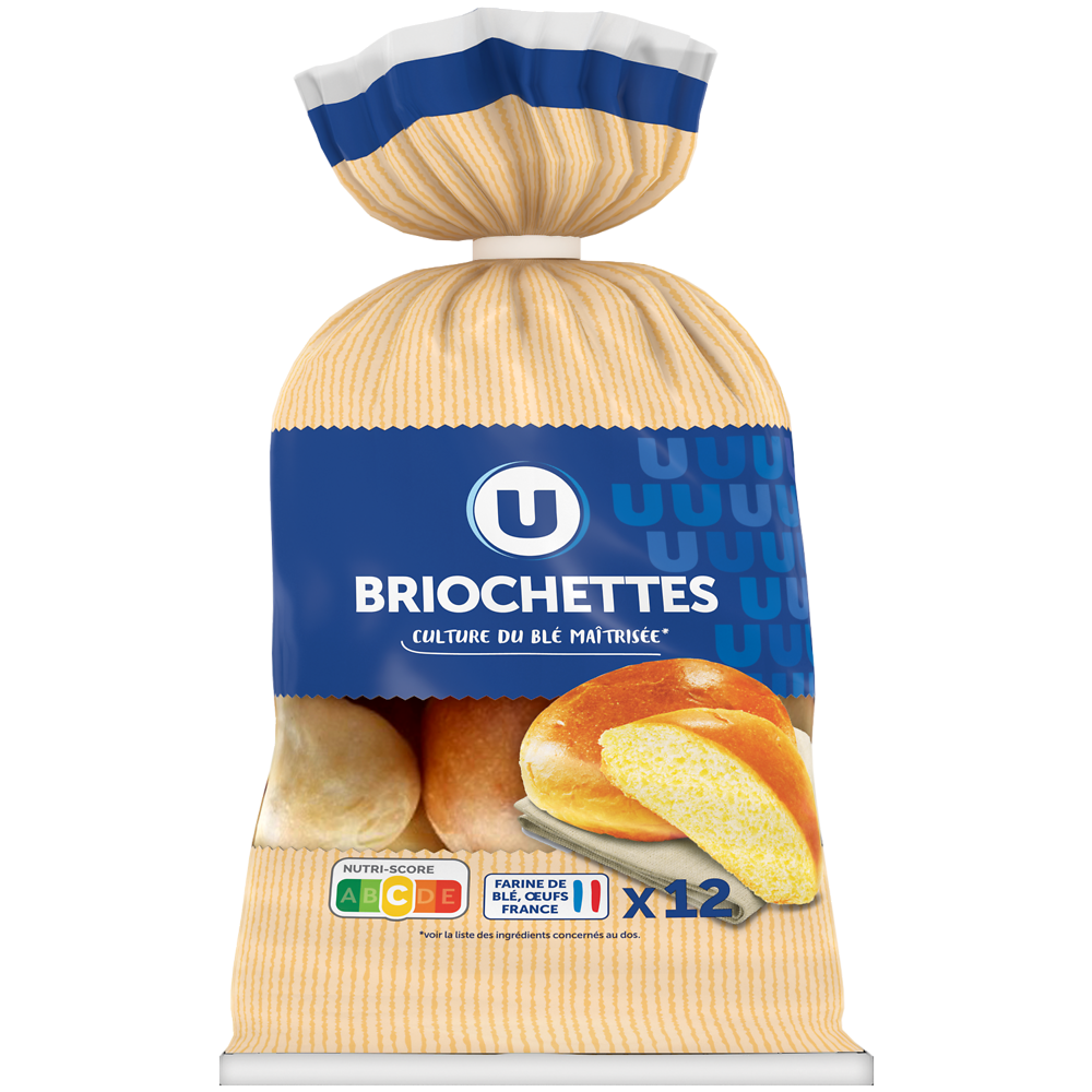 U Briochettes  x12, 480g