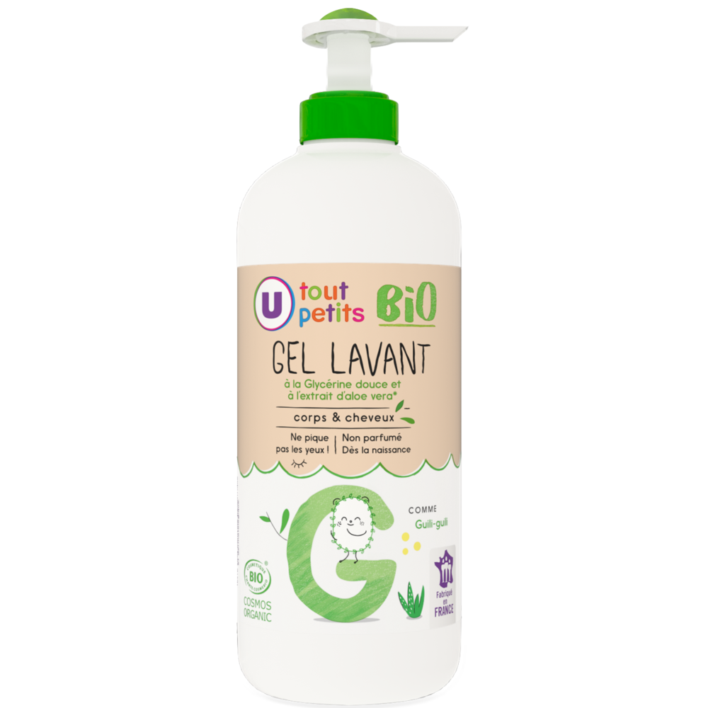 U TOUT PETITS BIO Gel lavant - 500ml