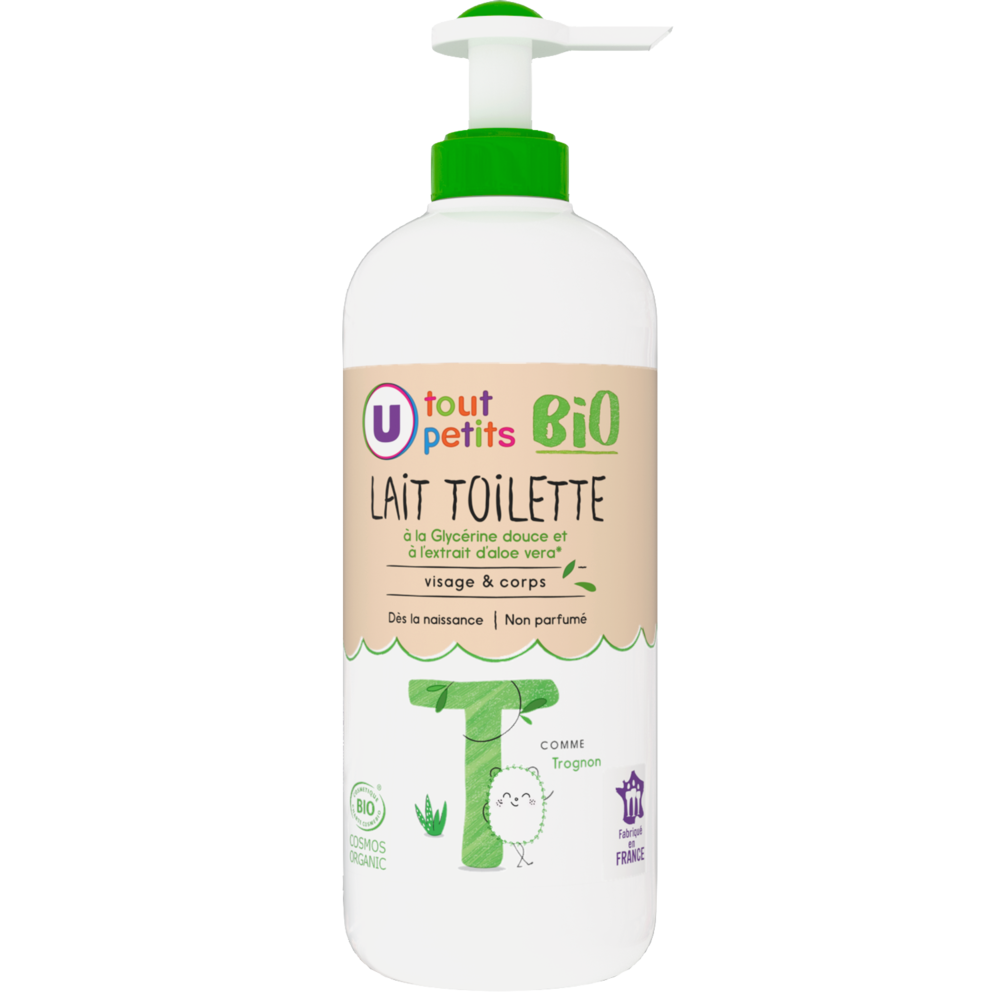 U TOUT PETITS BIO Lait toilette - 500ml