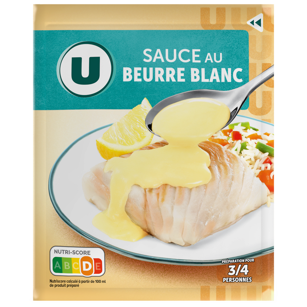 U Sauce déshydratée au beurre blanc  sachet de 35g