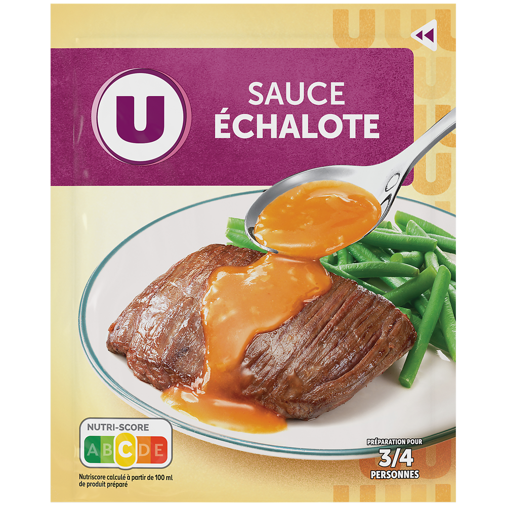 U Sauce déshydratée échalote  sachet de 33g