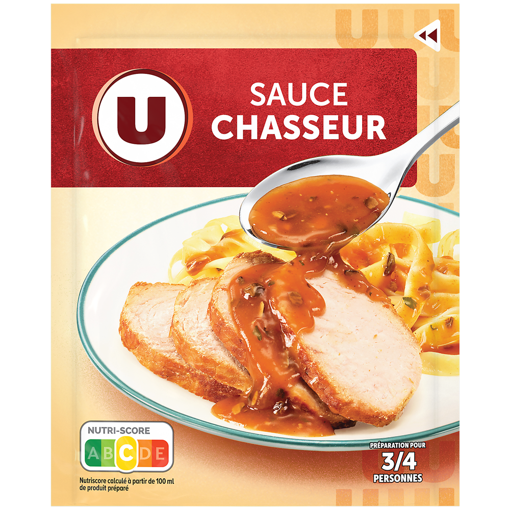 U Sauce déshydratée Chasseur  sachet de 25g