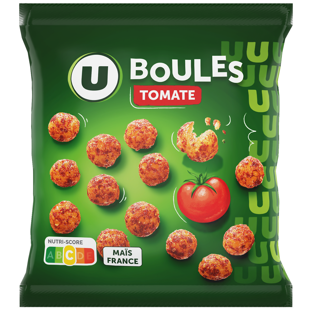 U Boules goût tomate  sachet de 50g