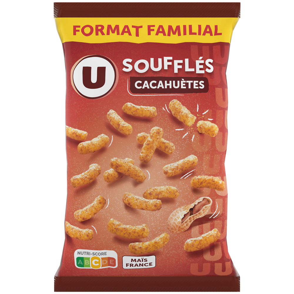 U Soufflé cacahuète  sachet de 160g