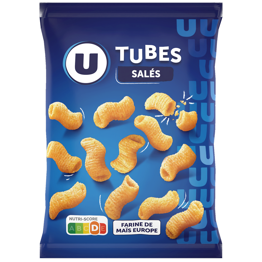 U Apéritifs tube gout salé  85g