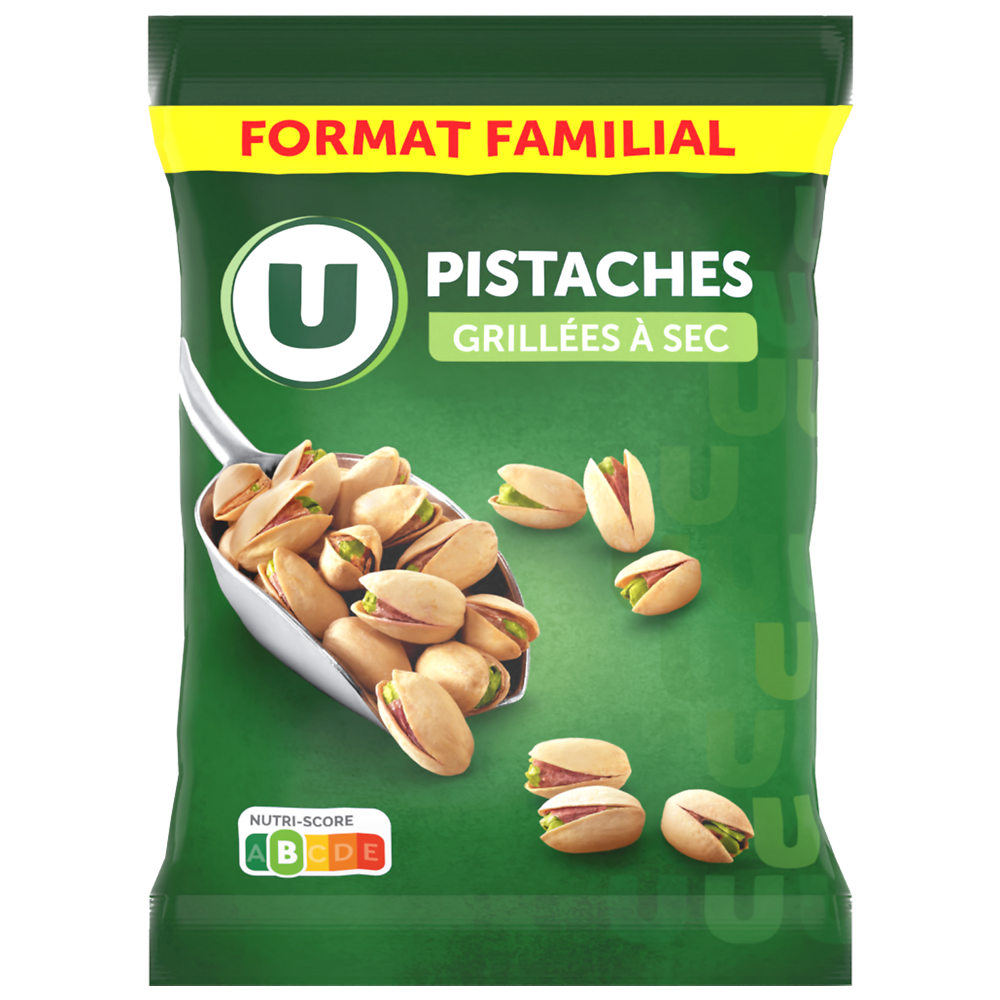 U Pistaches grillées et salées  300g