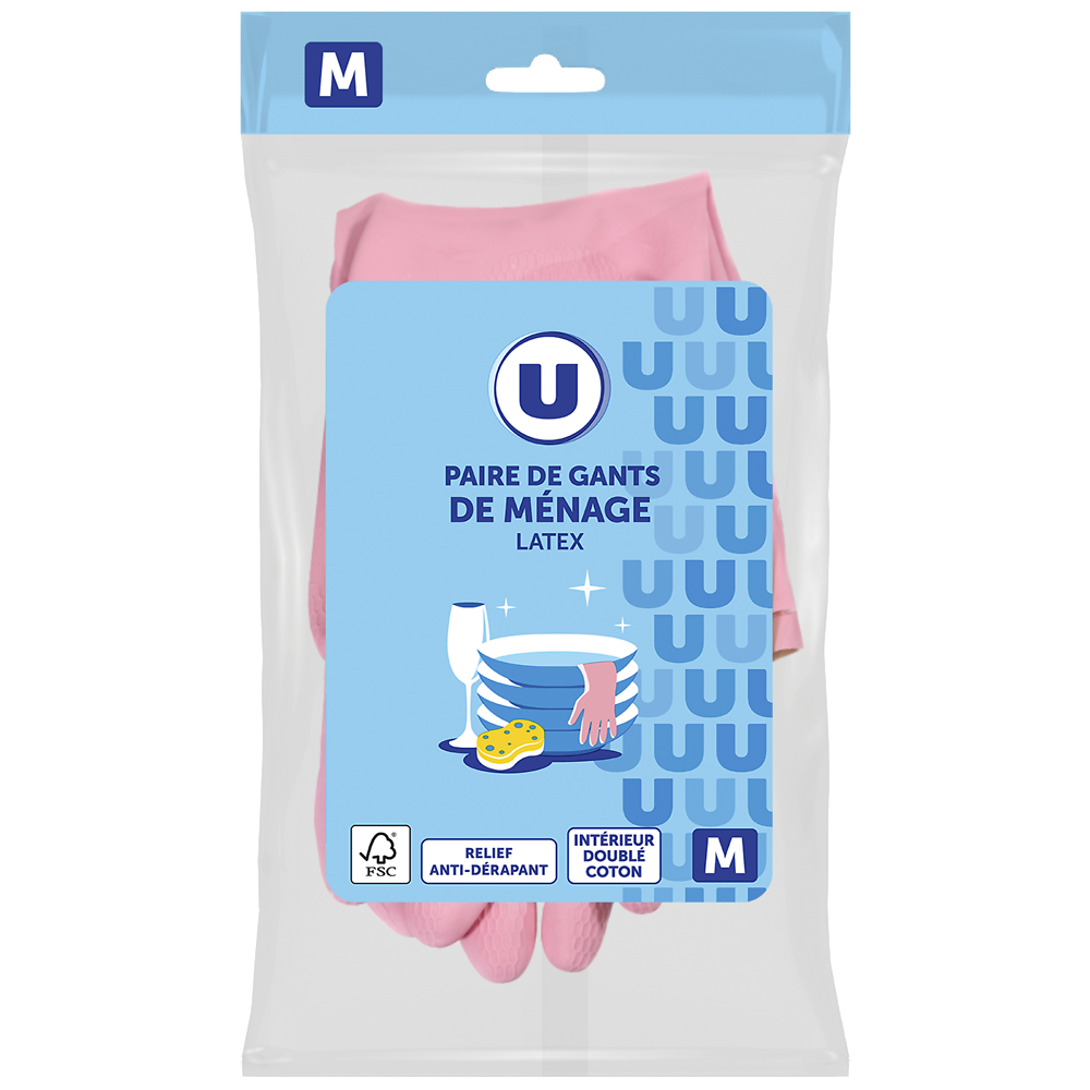 U Gants de ménage  taille M