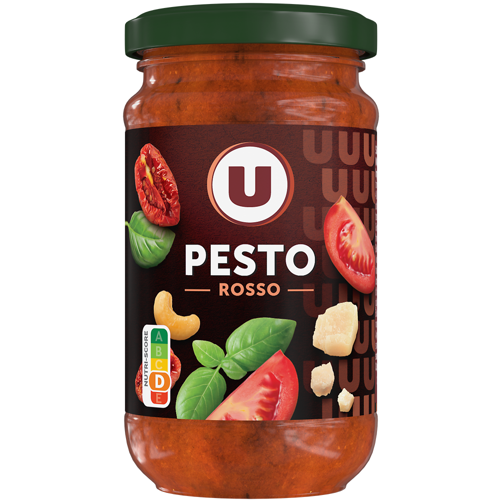 U Sauce pesto rosso  bocal de 190g