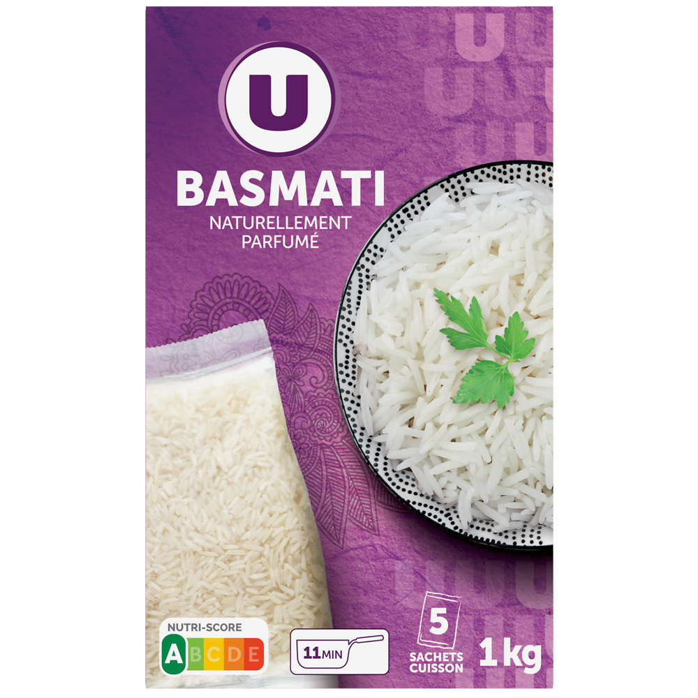 U Riz basmati  5x200g