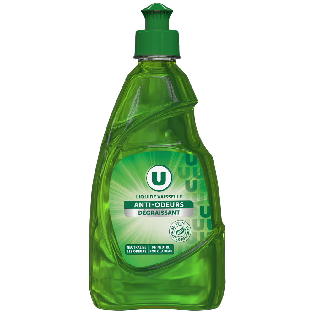 U Liquide vaisselle anti-odeurs  500ml