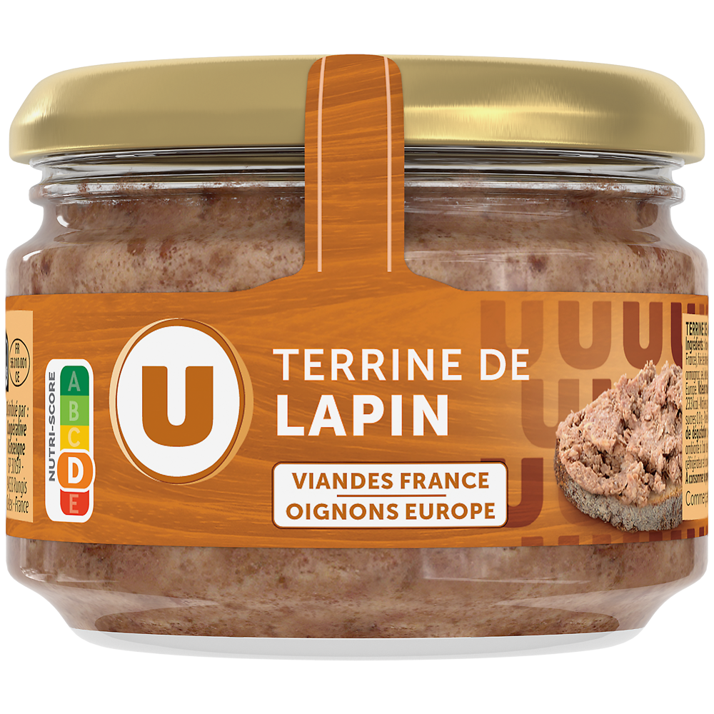 U Terrine de lapin  180g