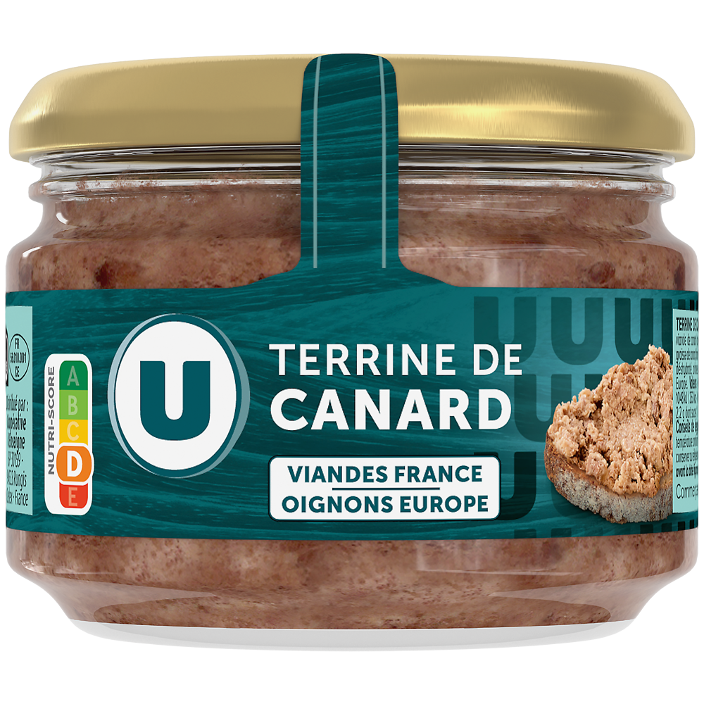 U Terrine de canard  180g