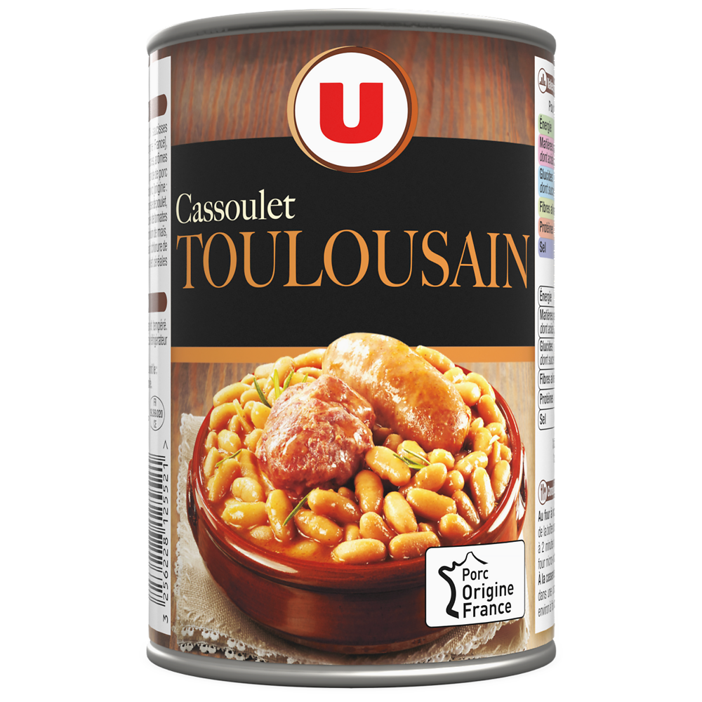 U Cassoulet Toulousain Boîte de 1/2 - 420g