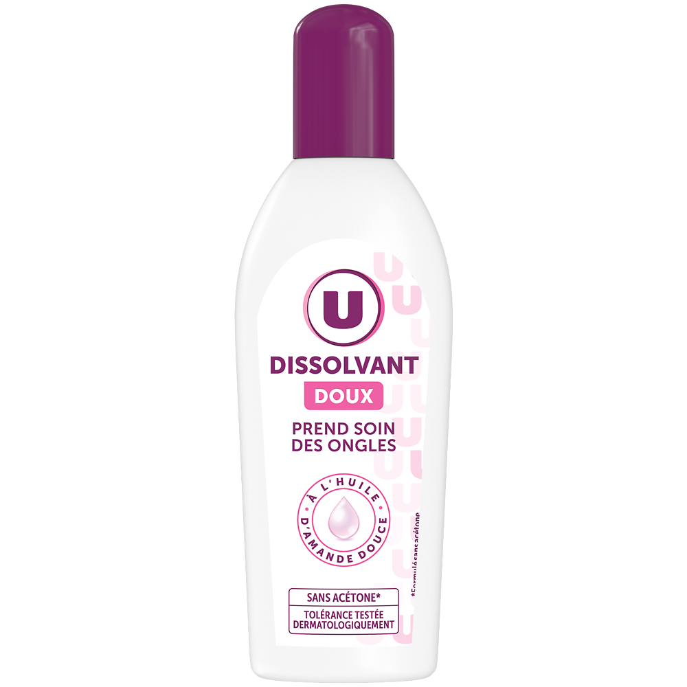 U Dissolvant doux flacon 125ml