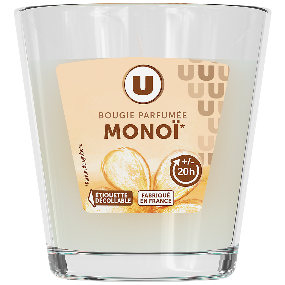 U Bougie parfumée monoï 90g