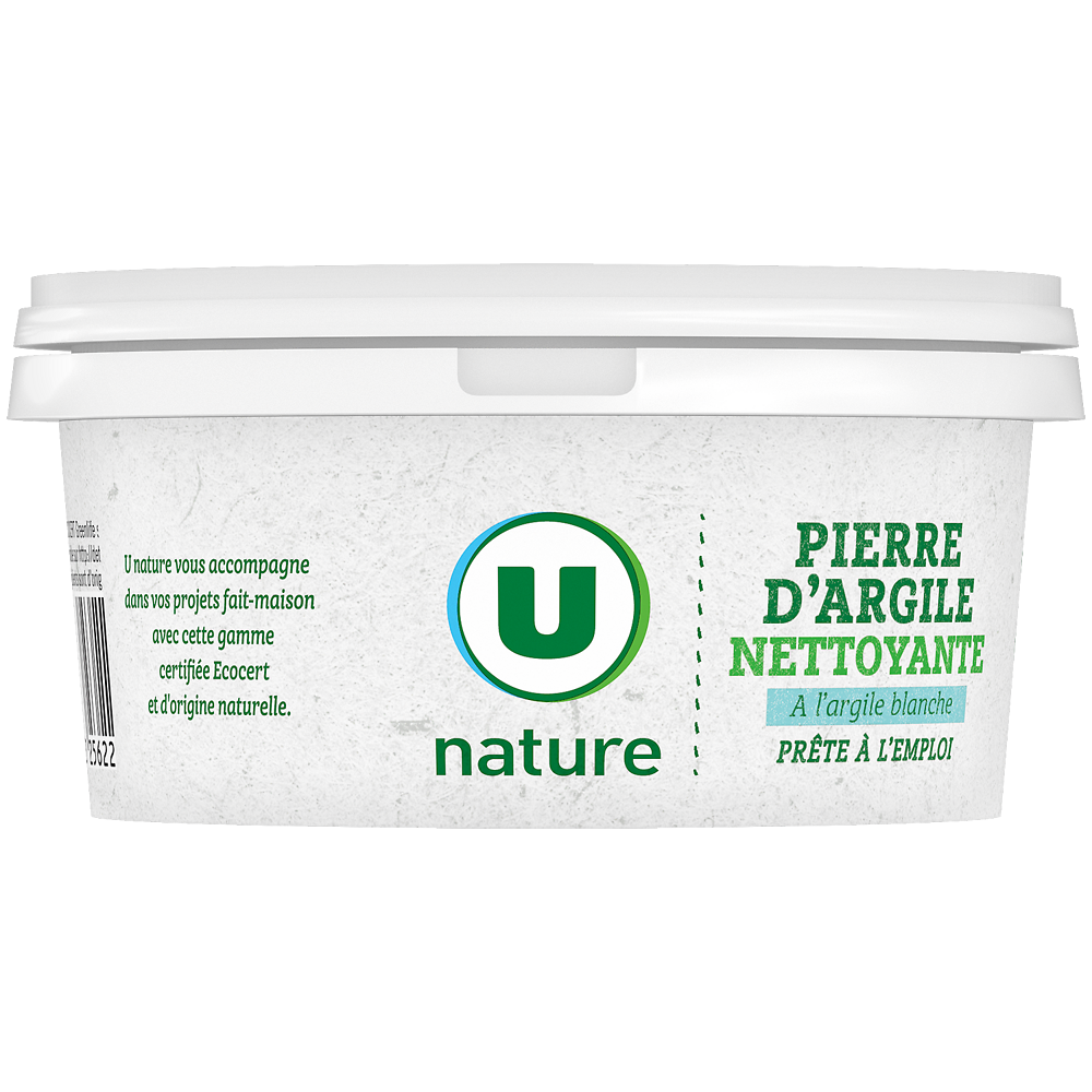 U NATURE Pierre d'argile multi-usages pot 400g