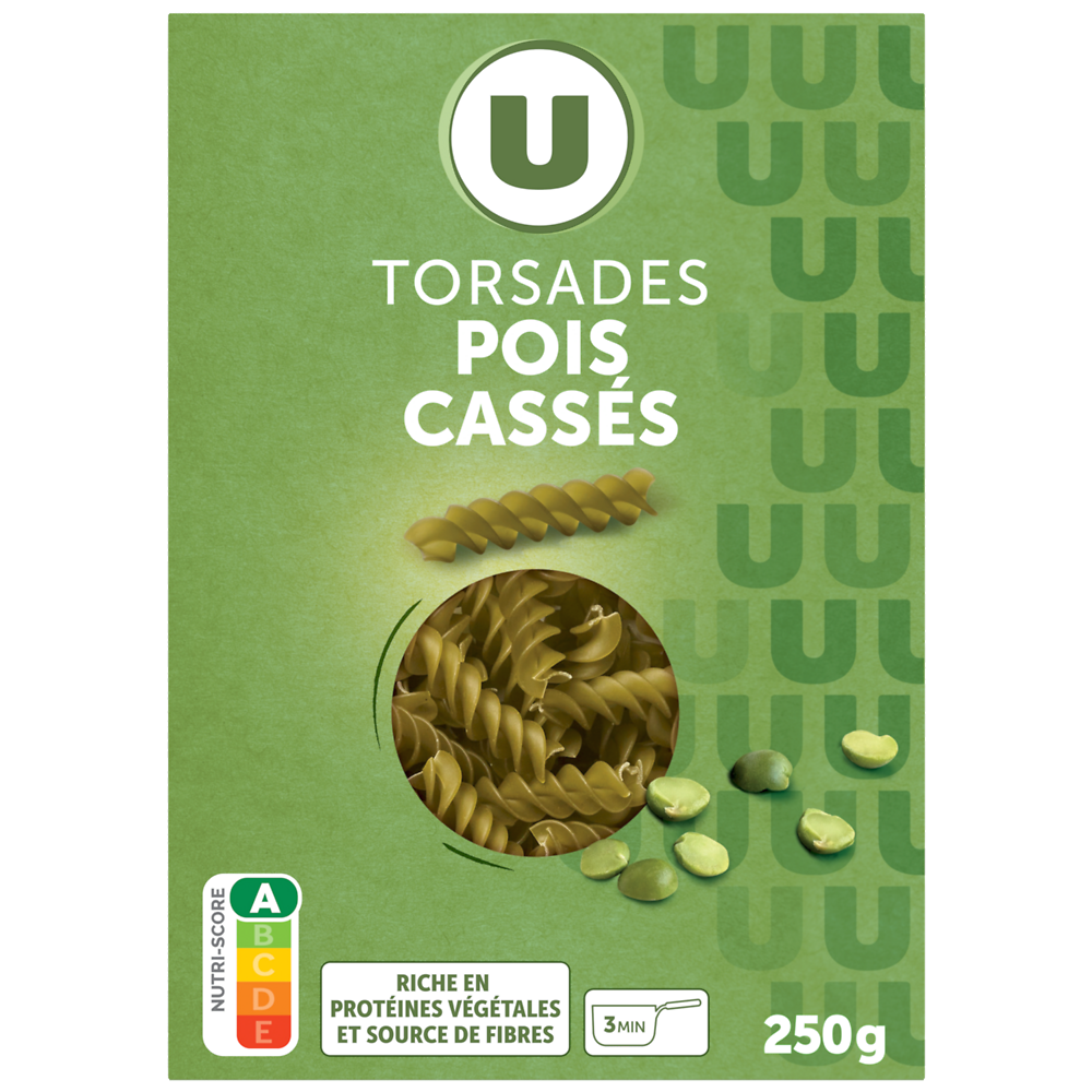 U Torsades pois cassés 250g