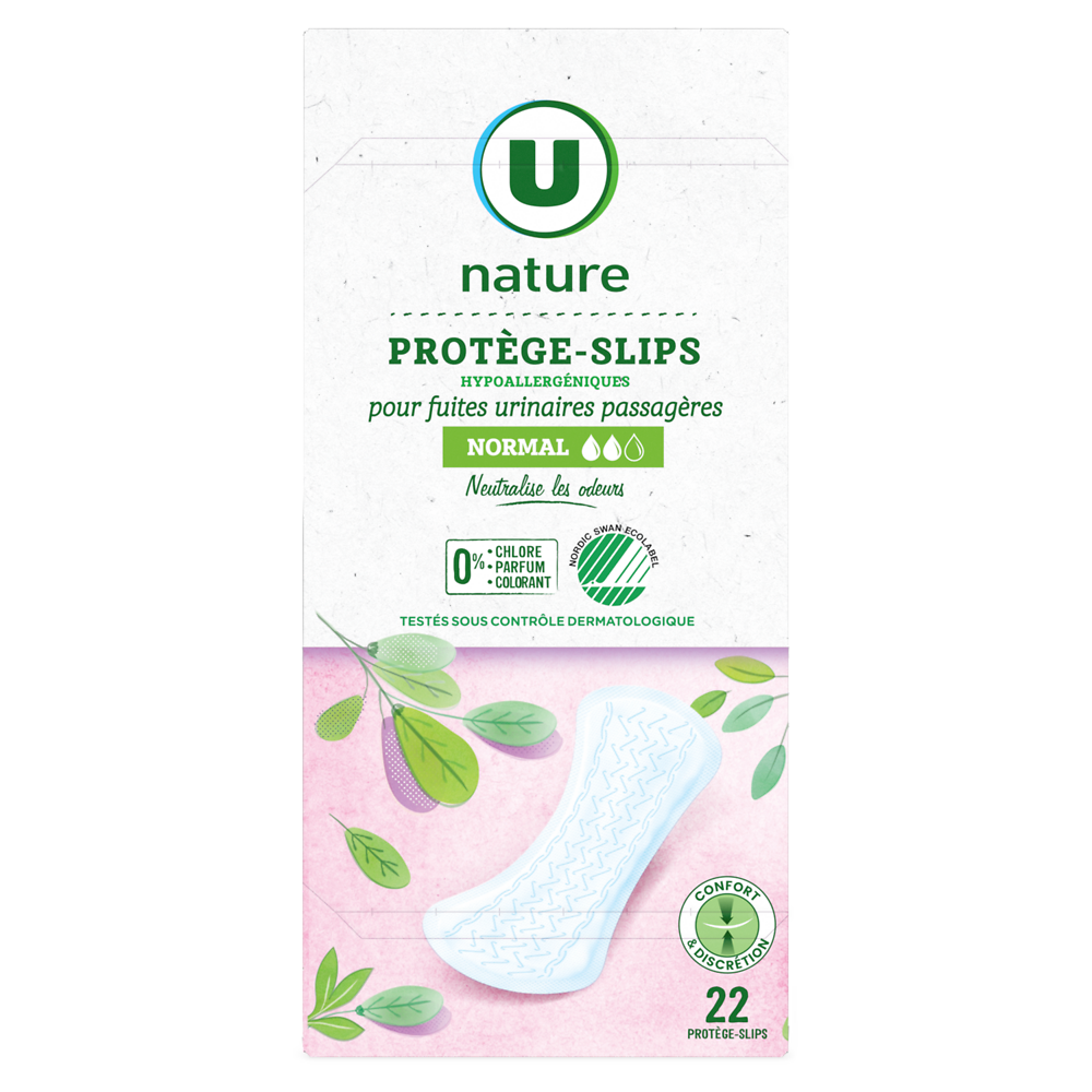 U NATURE Protege-slip incontinence normal x22