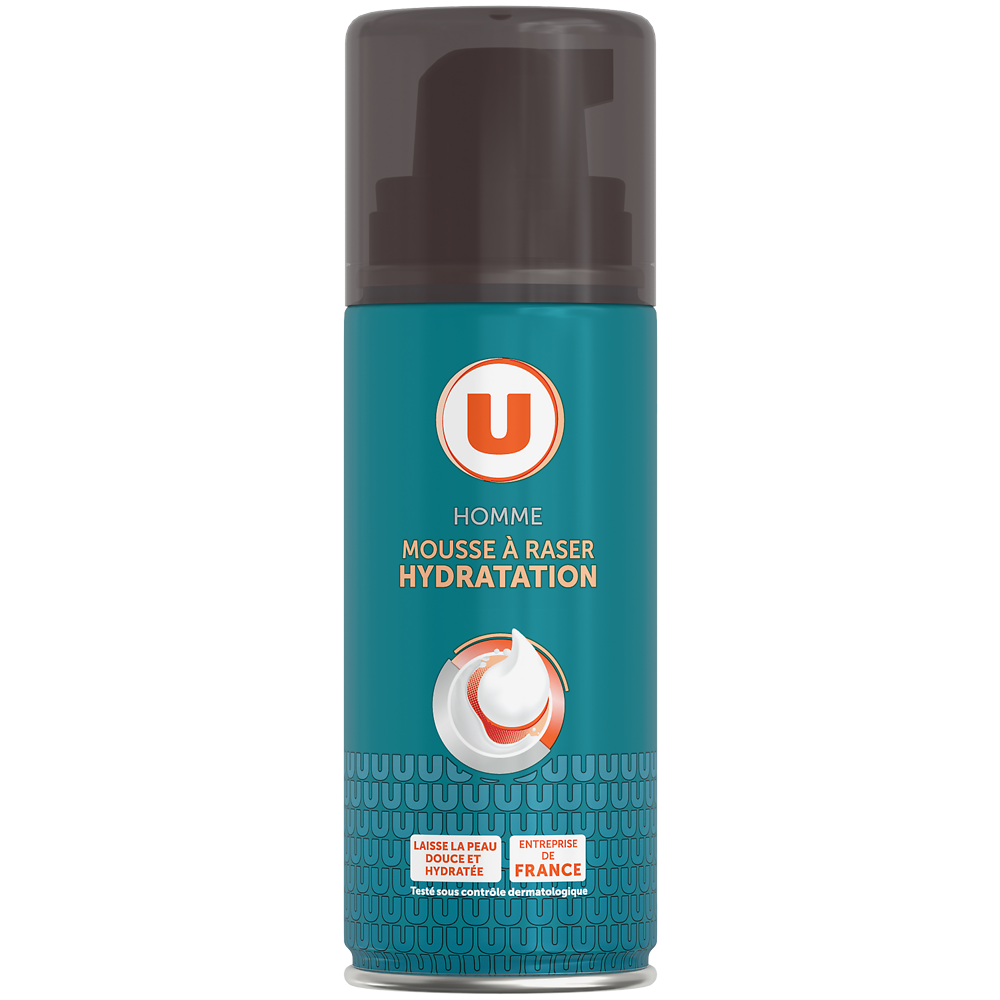 U Mousse à raser homme hydratante - Atomiseur 100ml