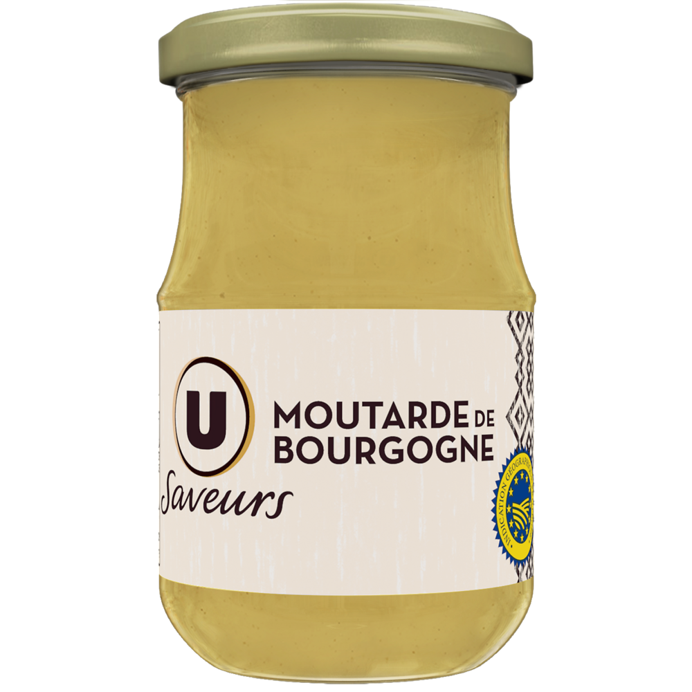 U SAVEURS Moutarde fine de Bourgogne igp  200g