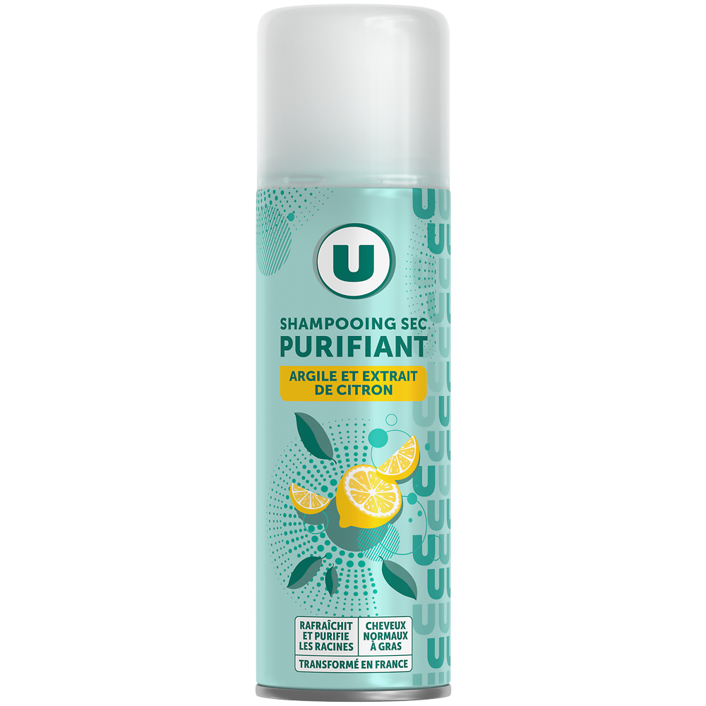 U Shampooing sec purifiant Cheveux normaux à gras - 150ml