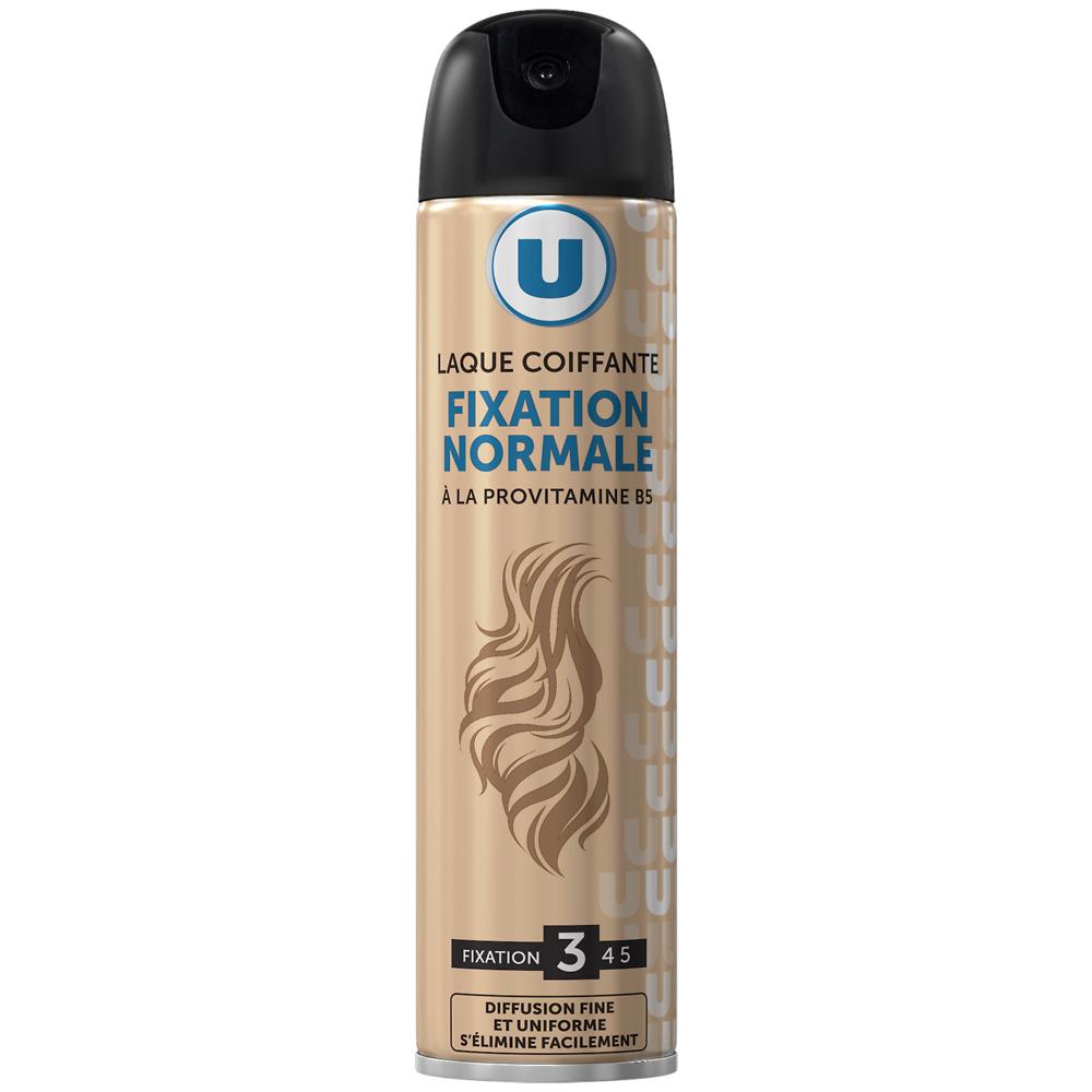 U Laque coiffante Fixation normale - Atomiseur 300ml