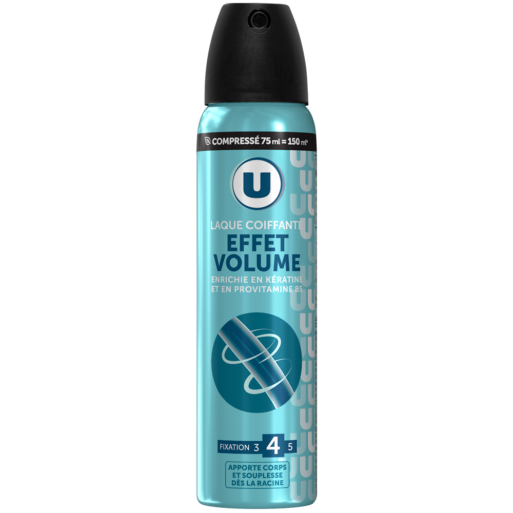 U Laque premium volume compressee 75ml